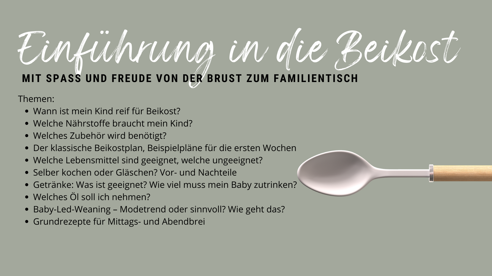 Einführung in die Beikost (2)